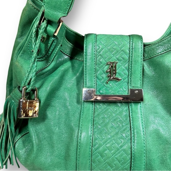 L.A.M.B by Gwen Stefani Hobo Bag Asti Y2K Leather - Picture 2 of 15